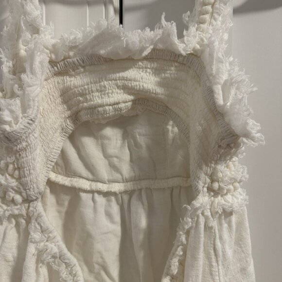 Mango White maxi sundress, Size 2 - Picture 5 of 6